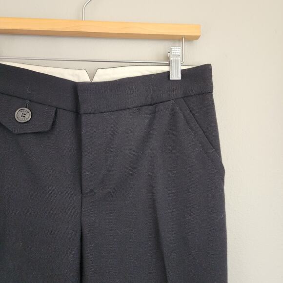 Marc Jacobs 100% Wool Black Mid-Rise Dress Trouser Pants Women's Size 8 - Picture 13 of 13